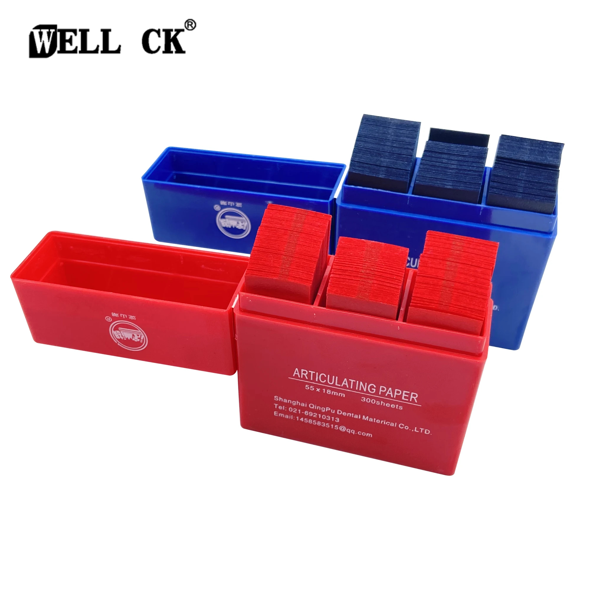 Teeth Whitening Strips - WELLCK 300 Sheets Dental Articulating Paper