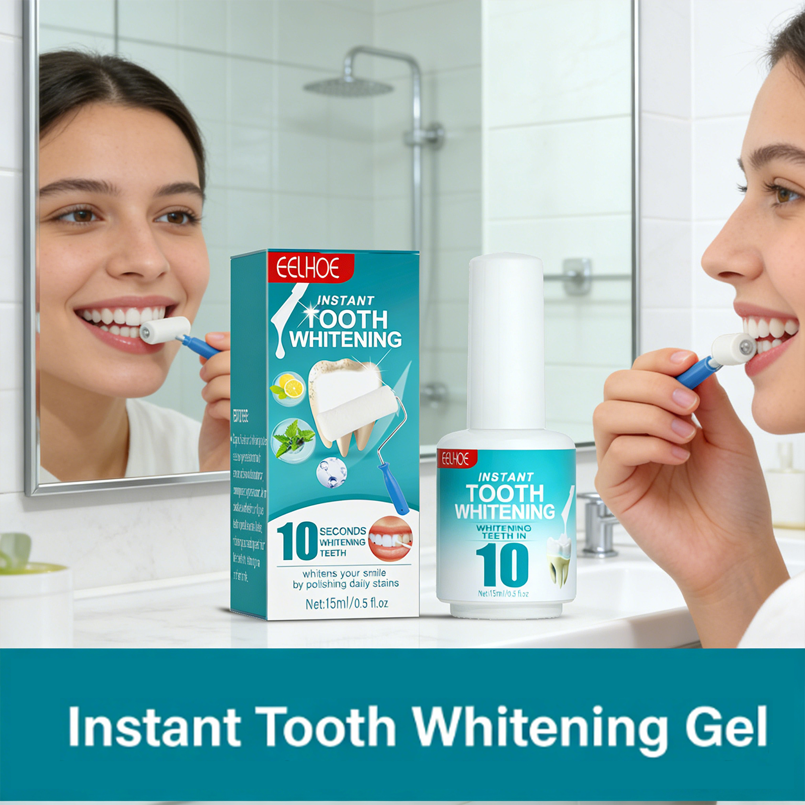Teeth Paint Whitening - Tooth Whitening Paint Effectively Removing Dental