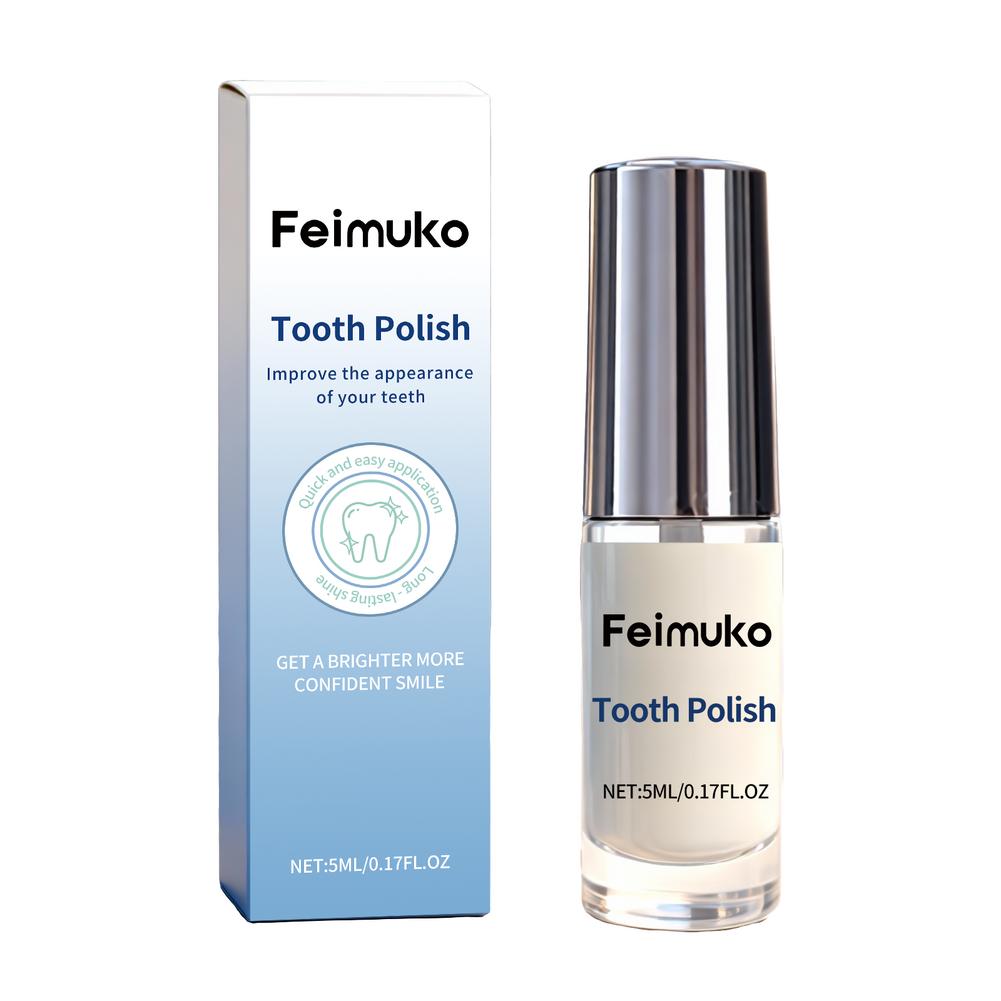 Teeth Paint Whitening - Feimuko Tooth Shine Paint Cosmetic Formula