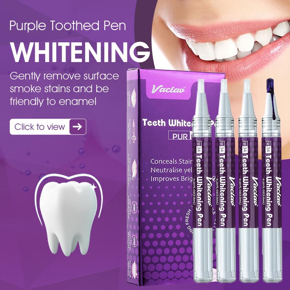 Teeth Paint Whitening - Vaclav V34 Purple teeth whitening gel