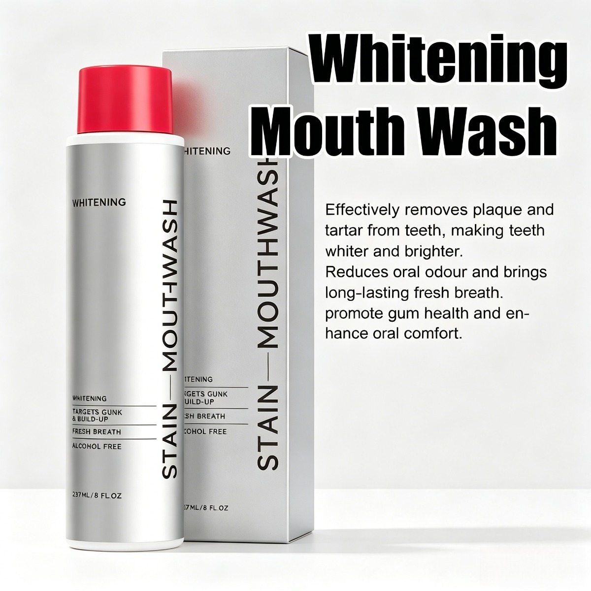 Stain Removal Mouthwash and Wh – Teeth Whitening Mouthwash recenzja i cena