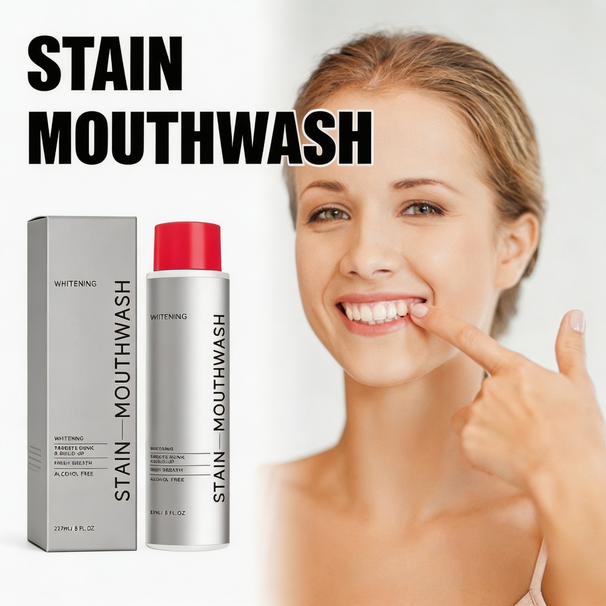 Stain Removal Mouthwash and Wh – Teeth Whitening Mouthwash recenzja i cena