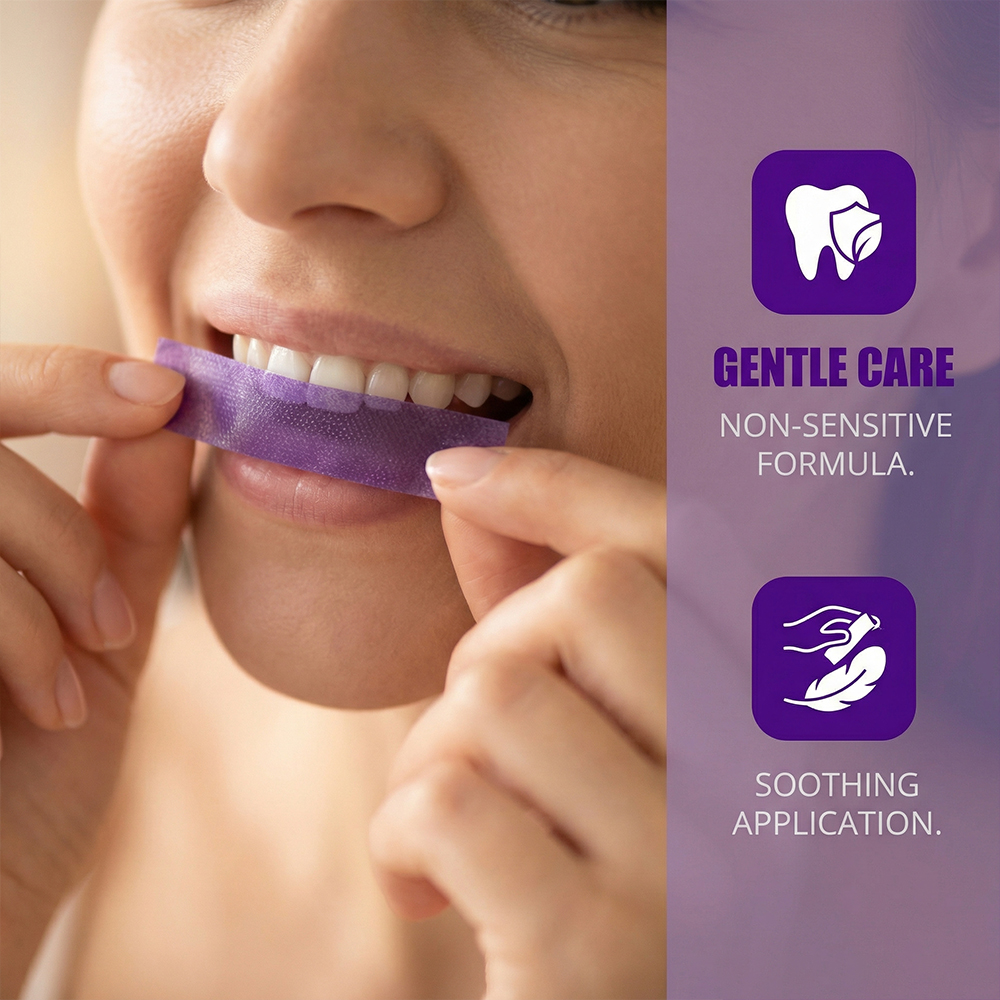 Purple Teeth Whitening Strips- – Teeth Whitening Strips Crest recenzja i cena