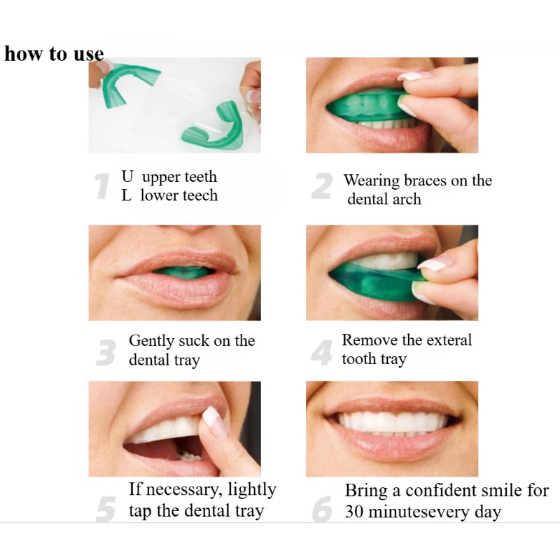 Set Teeth Whitening Tray U-sha – Teeth Whitening Levels recenzja i cena