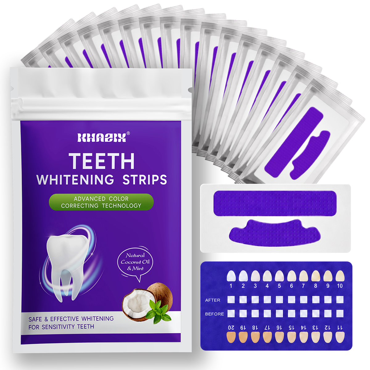 7pcs Dental Care Strips Oral H – Teeth Whitening Strips recenzja i cena