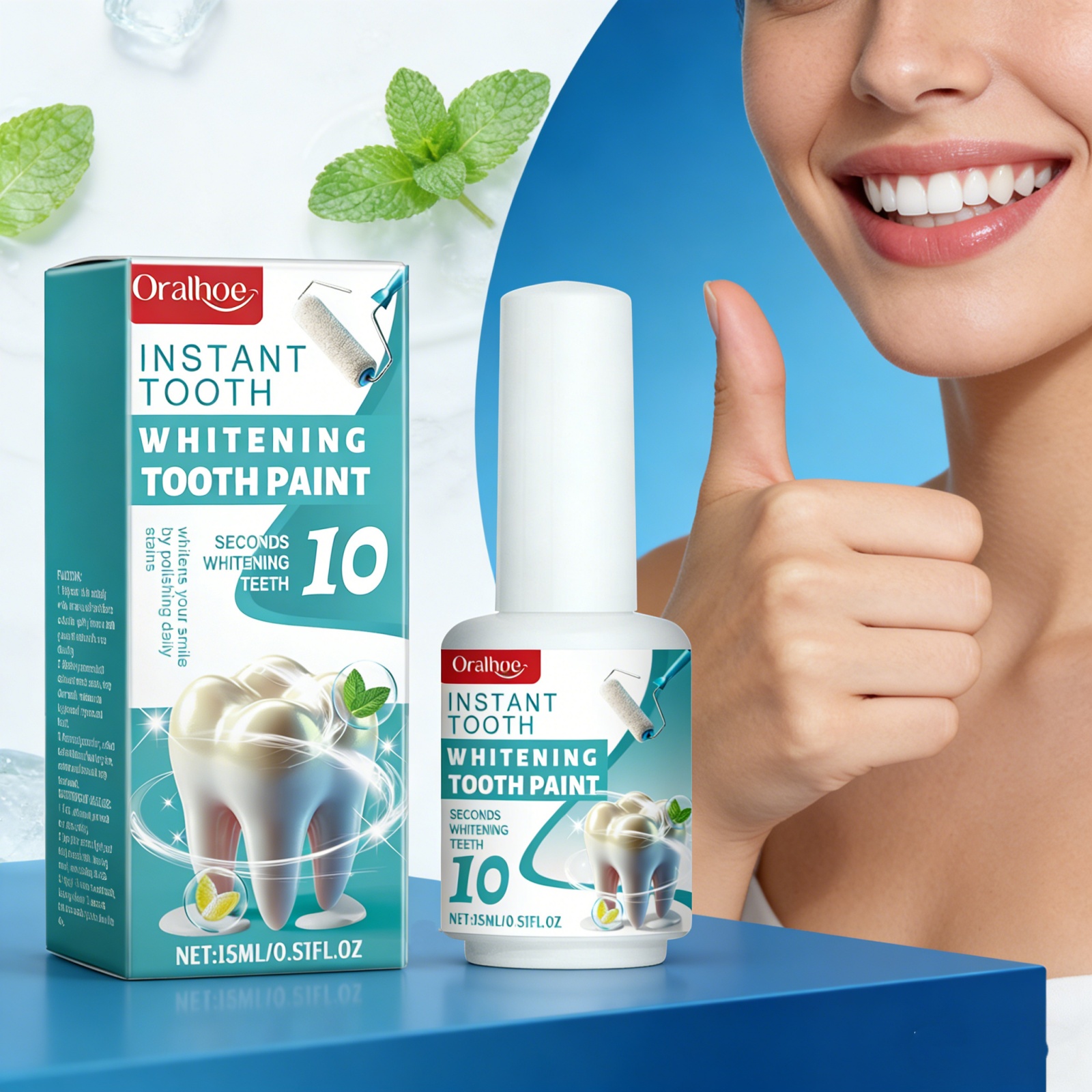 Instant Teeth Whitening Paint  – Teeth Paint Whitening recenzja i cena