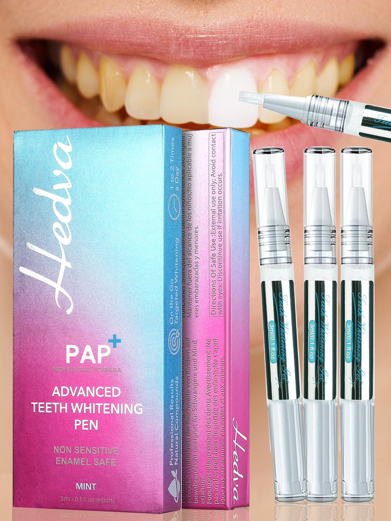 Hedva PAP+ Teeth Whitening Pen – Teeth Paint Whitening recenzja i cena