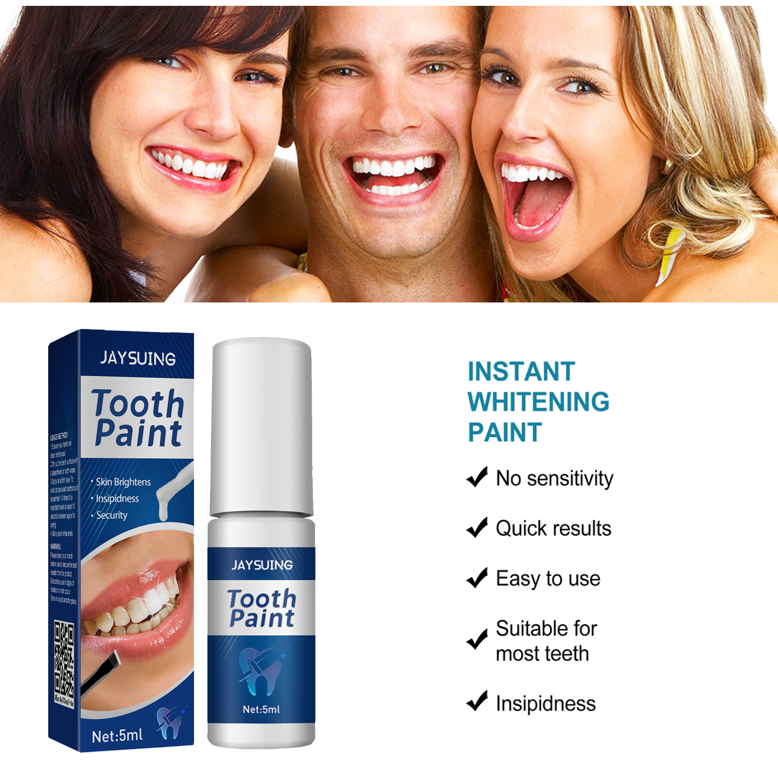Teeth Brighten Paint Instantly – Teeth Paint Whitening recenzja i cena