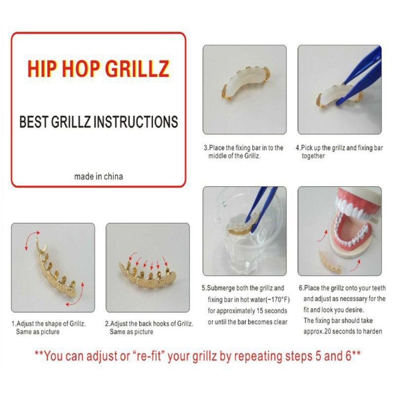 Silicone Grillz Mold Bars Fitt – Teeth Whitening Moulds recenzja i cena