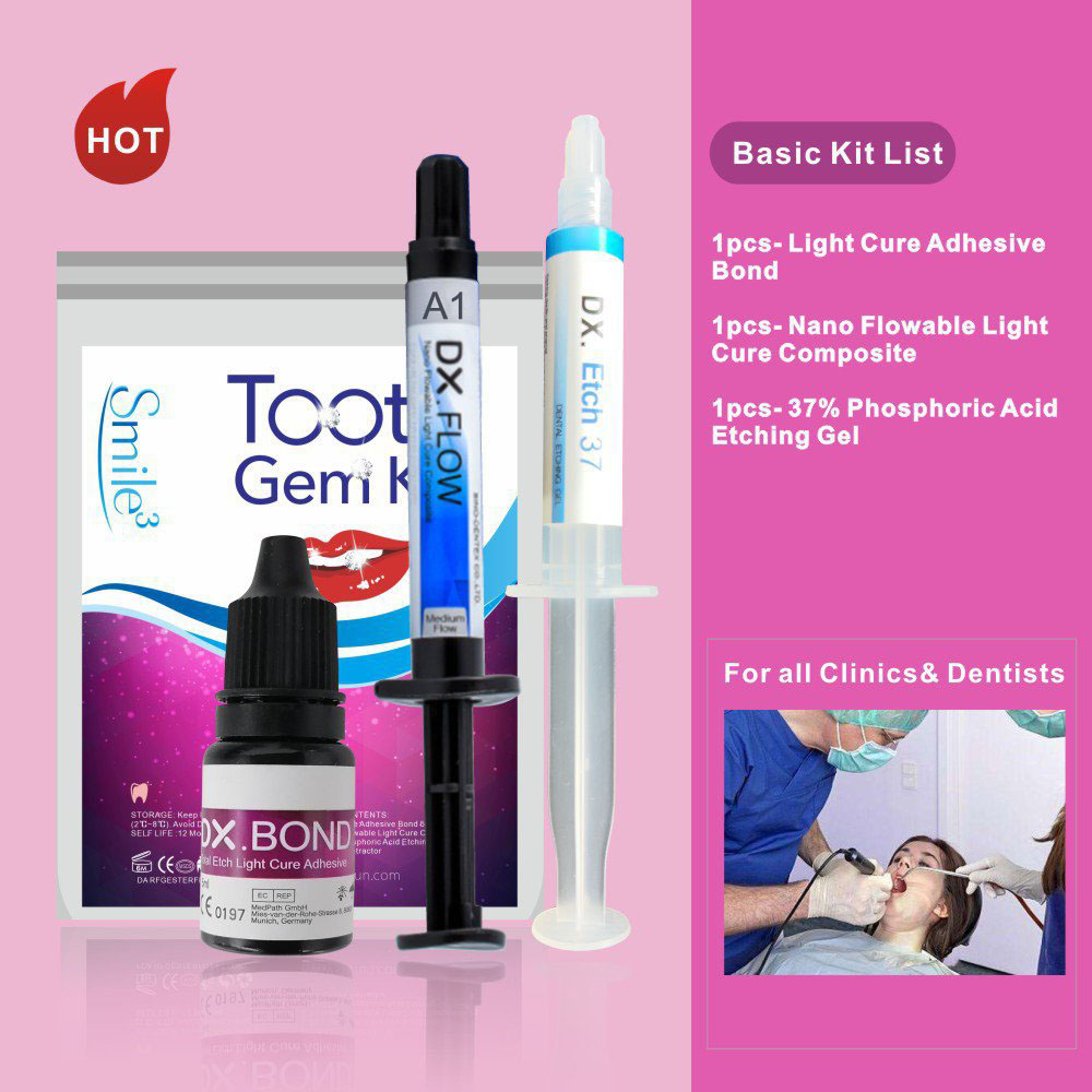 HOT Tooth Gem Kit Teeth Decora – Teeth Whitening Mouthwash recenzja i cena