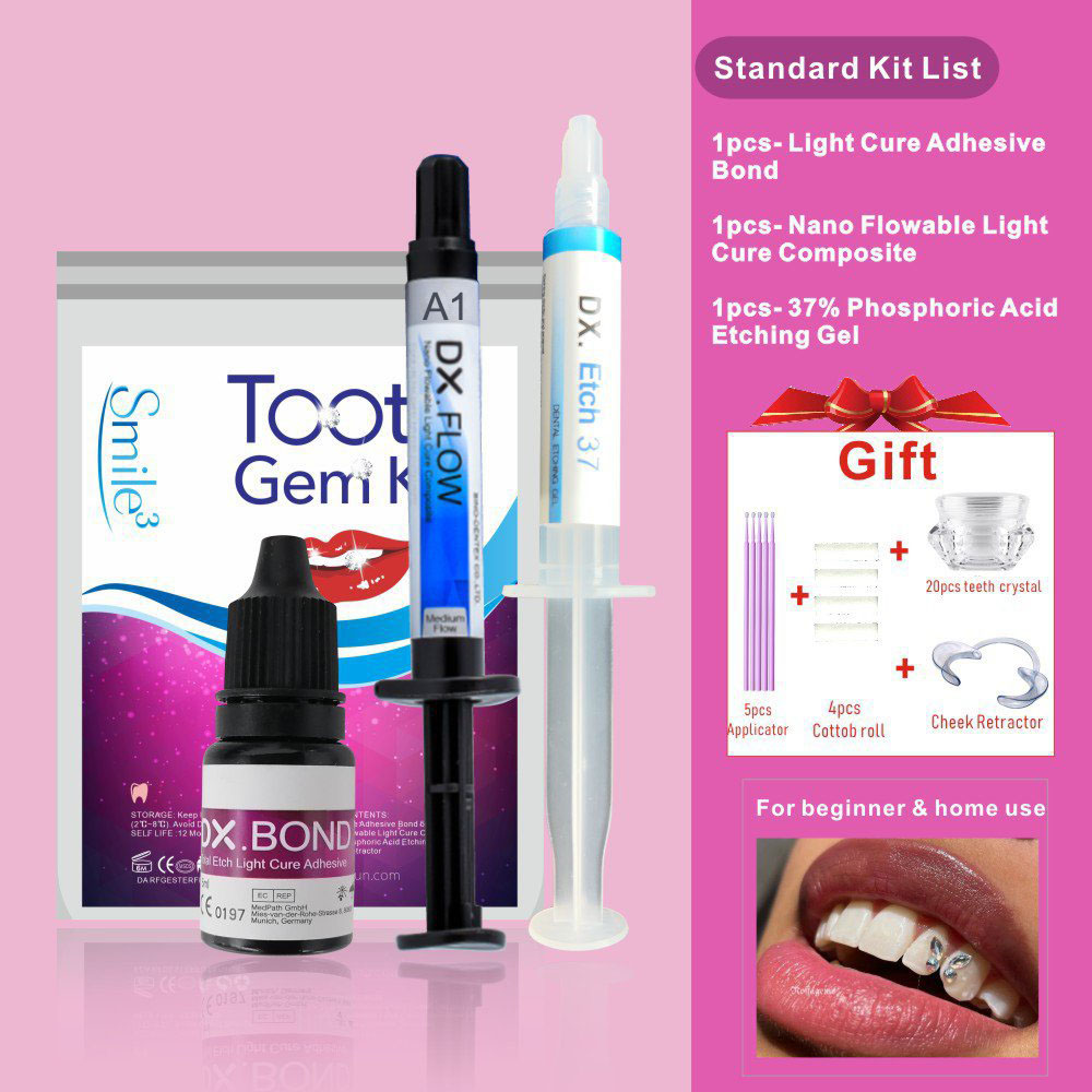 HOT Tooth Gem Kit Teeth Decora – Teeth Whitening Mouthwash recenzja i cena