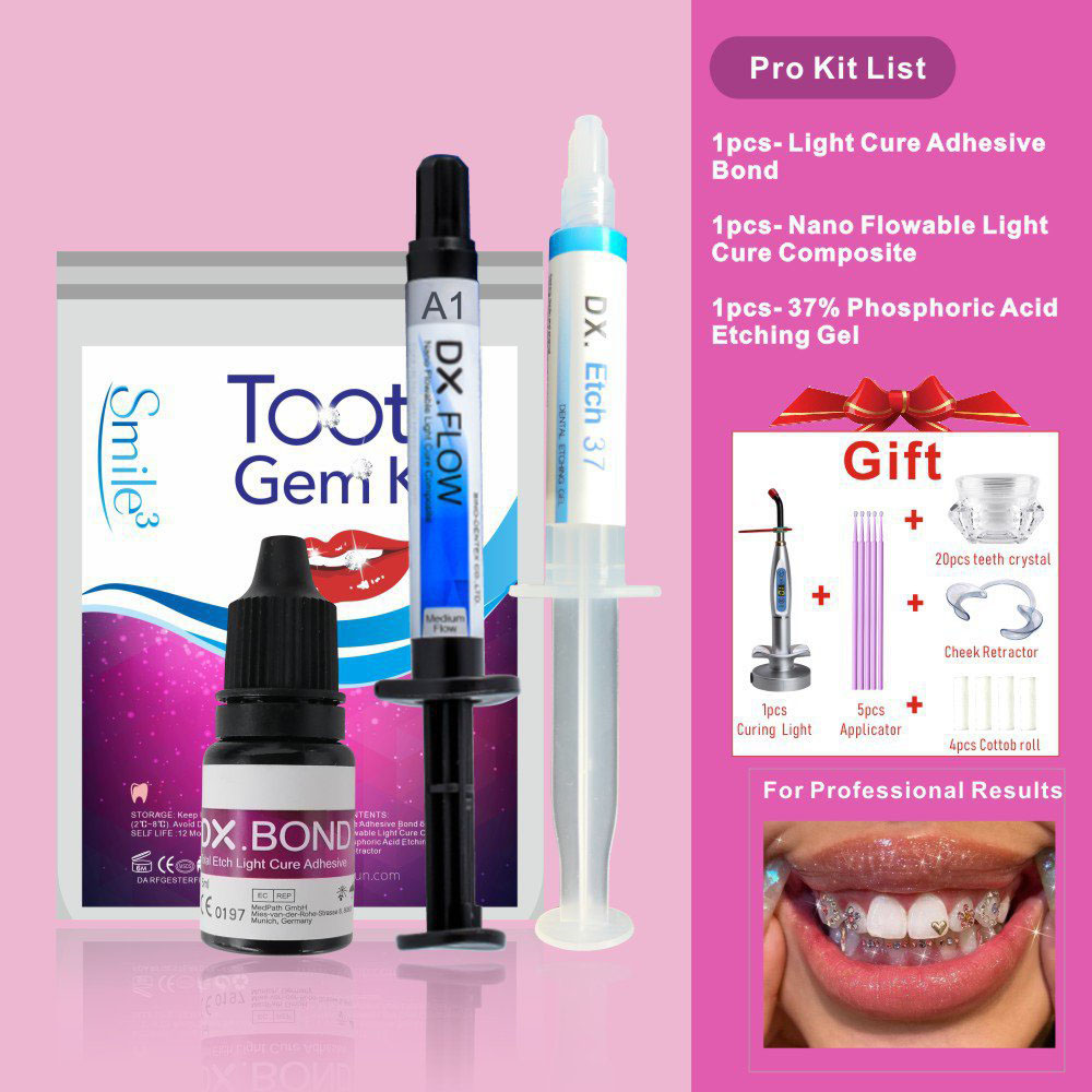 HOT Tooth Gem Kit Teeth Decora – Teeth Whitening Mouthwash recenzja i cena