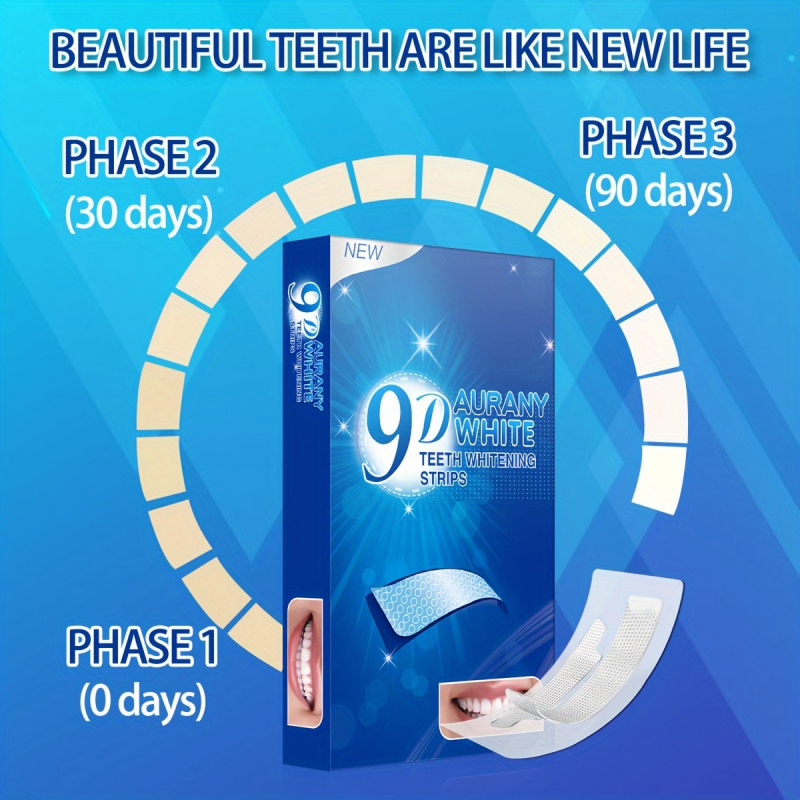21 Pairs of 9D Aurany White Te – Teeth Whitening Singapore recenzja i cena