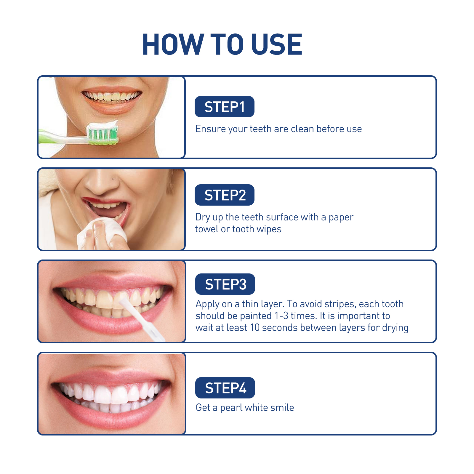 Instant Teeth Whitening Paint  – Teeth Paint Whitening recenzja i cena