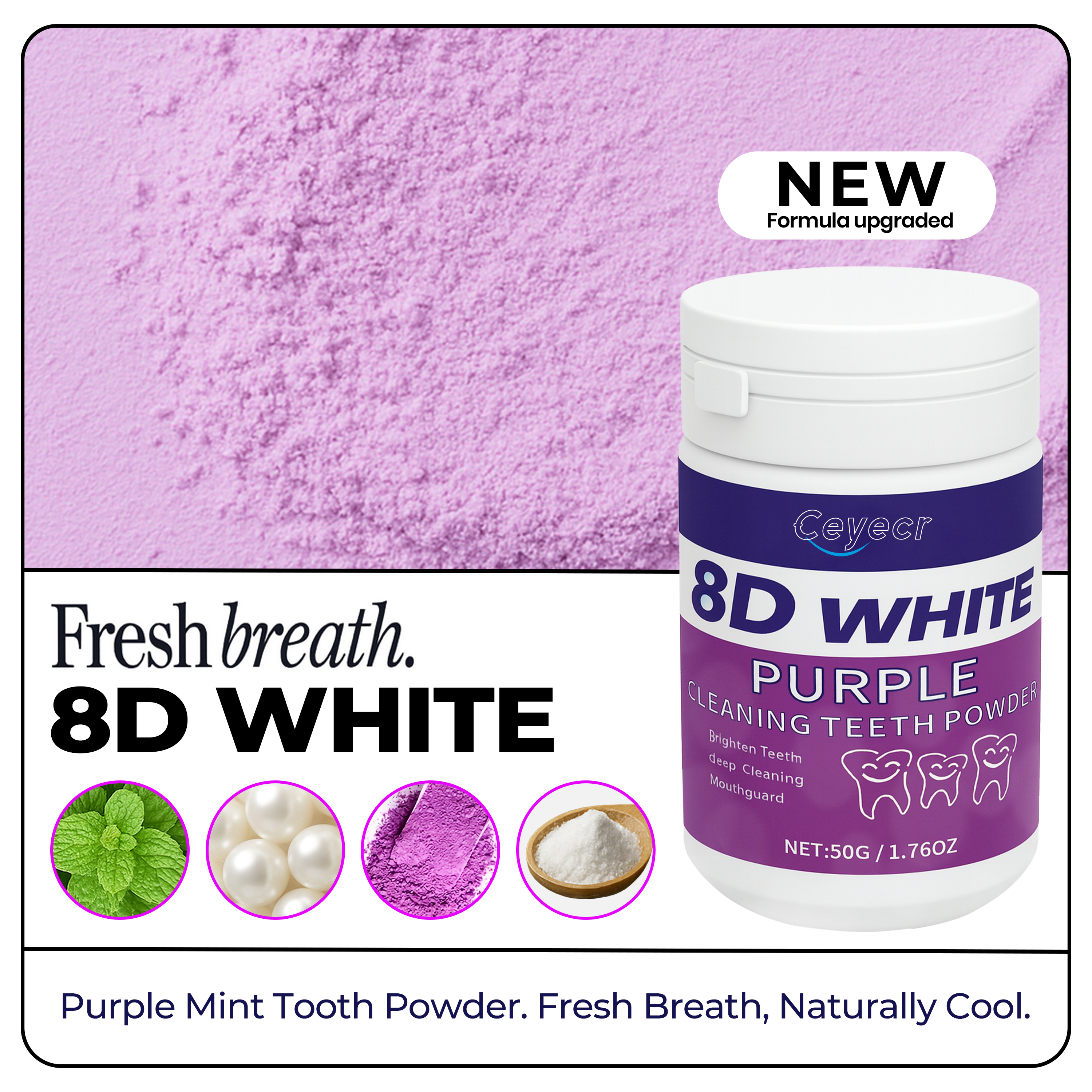 8D white Teeth Whitening Powde – Teeth Paint Whitening recenzja i cena