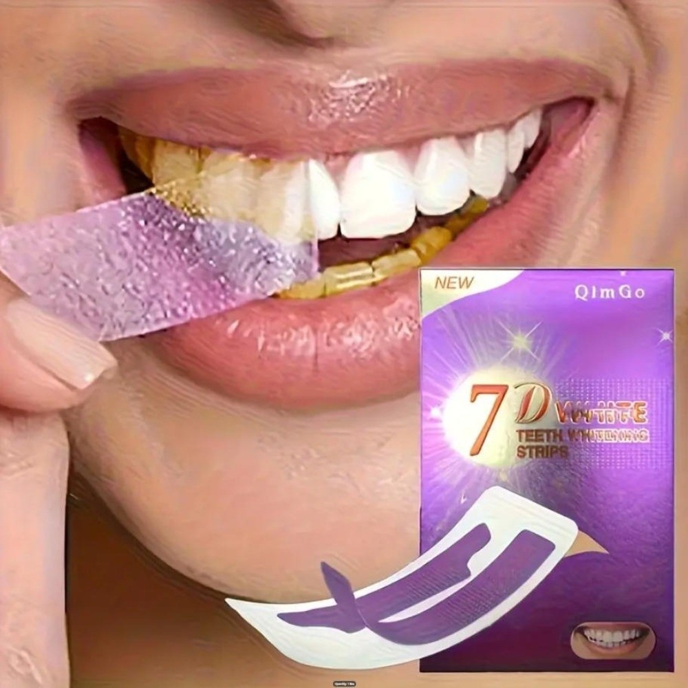 7D Whitening Strips Remove Yel – Teeth Whitening Strips Crest recenzja i cena