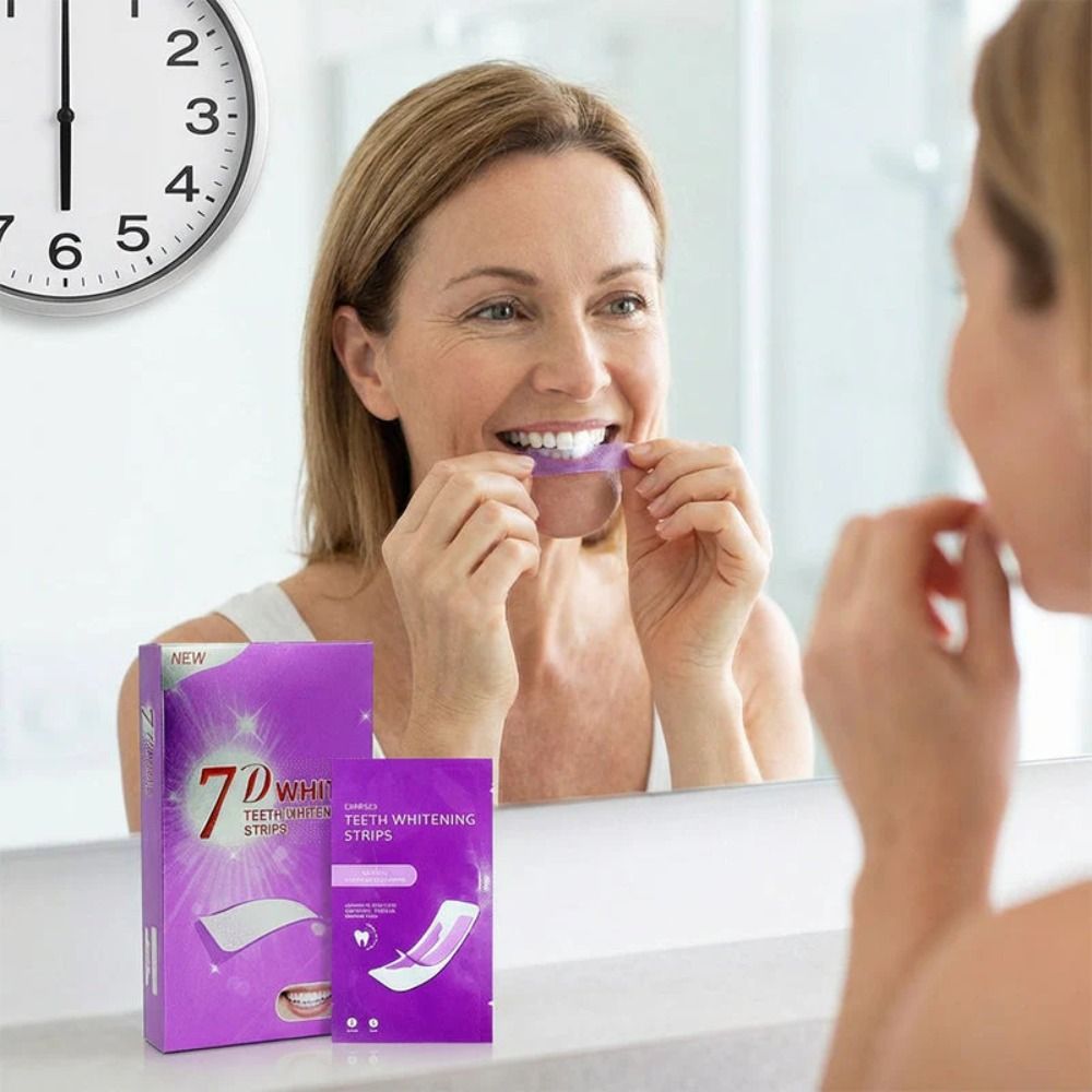 7D Whitening Strips Remove Yel – Teeth Whitening Strips Crest recenzja i cena