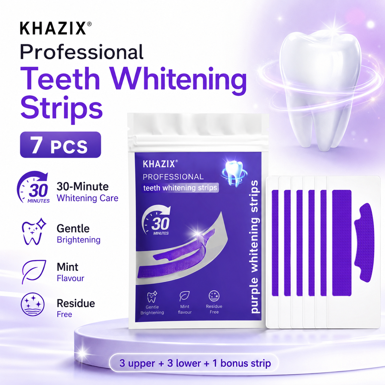 7PCS Teeth Whitening Strips fo – Teeth Whitening Strips Crest recenzja i cena