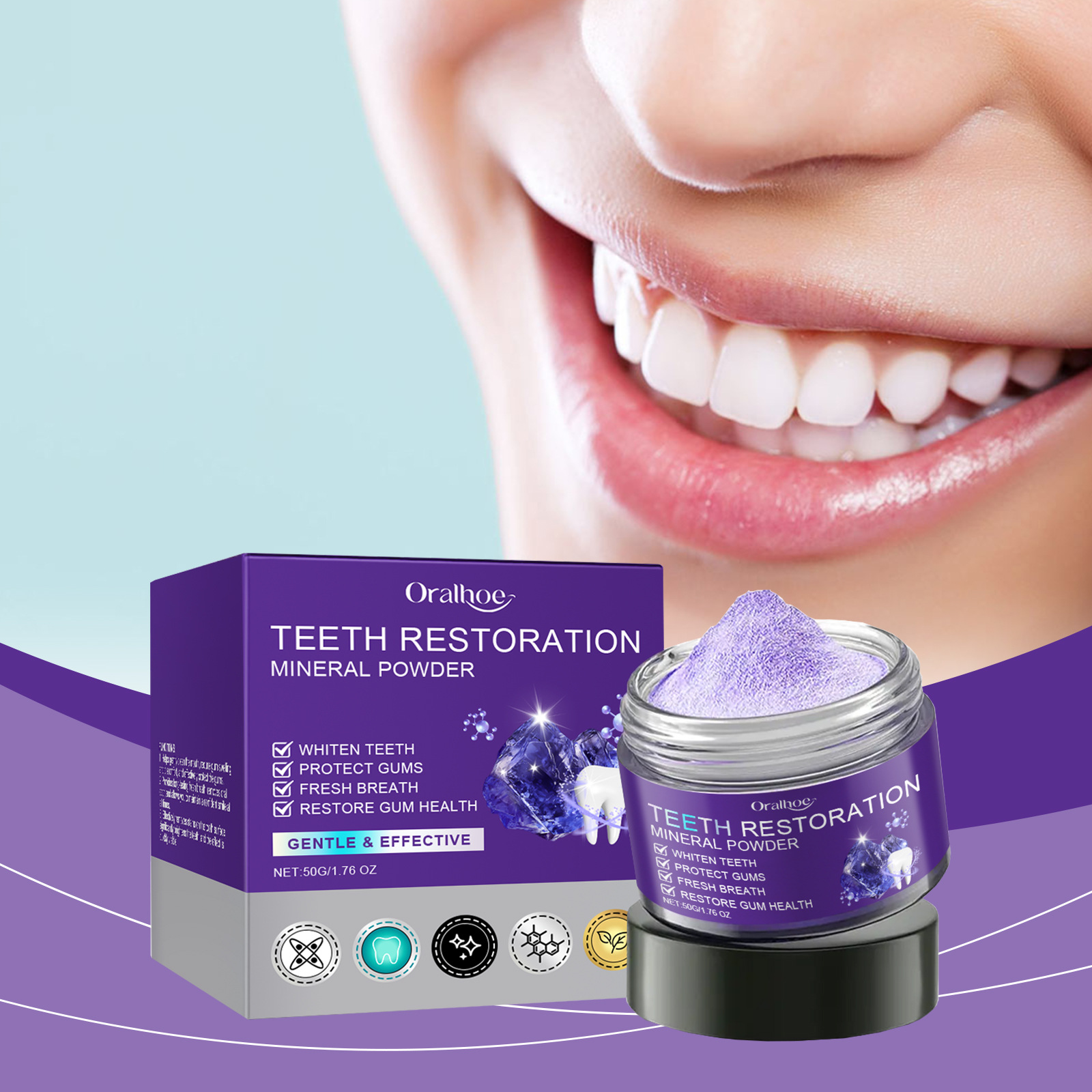 Teeth Restoration Mineral Powd – Teeth Paint Whitening recenzja i cena