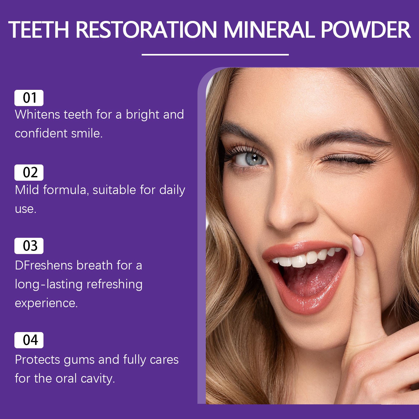 Teeth Restoration Mineral Powd – Teeth Paint Whitening recenzja i cena