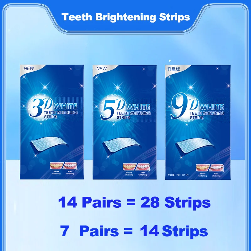 3D/5D/9D Teeth Whitening Strip – Teeth Whitening Strips Crest recenzja i cena