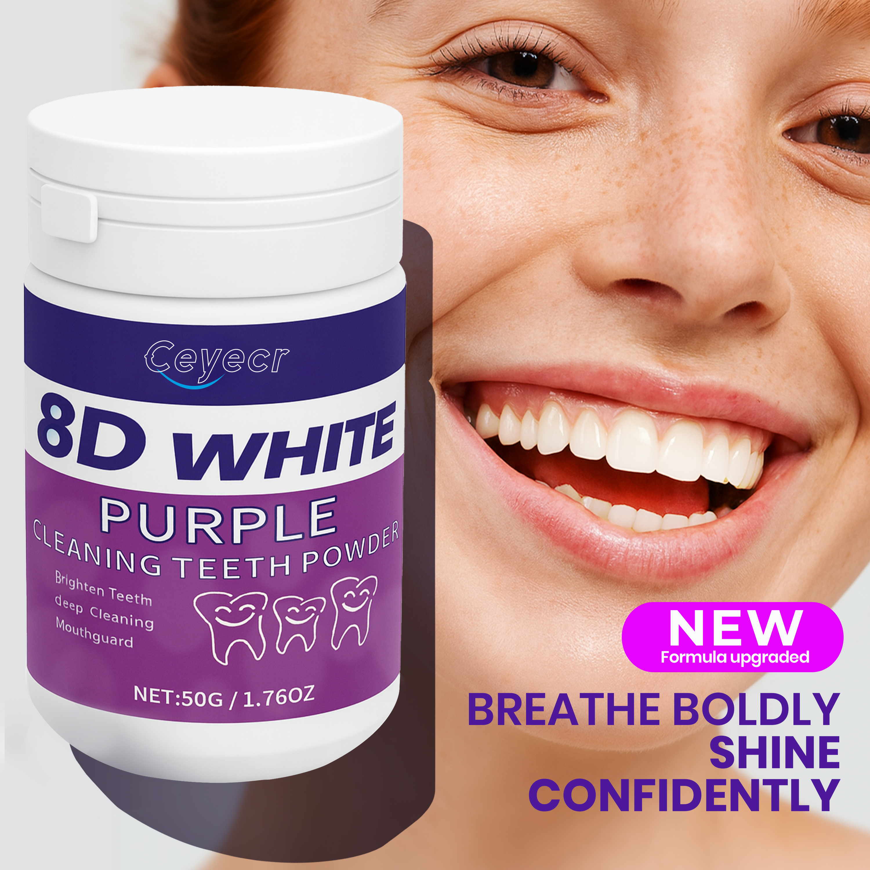 8D white Teeth Whitening Powde – Teeth Paint Whitening recenzja i cena