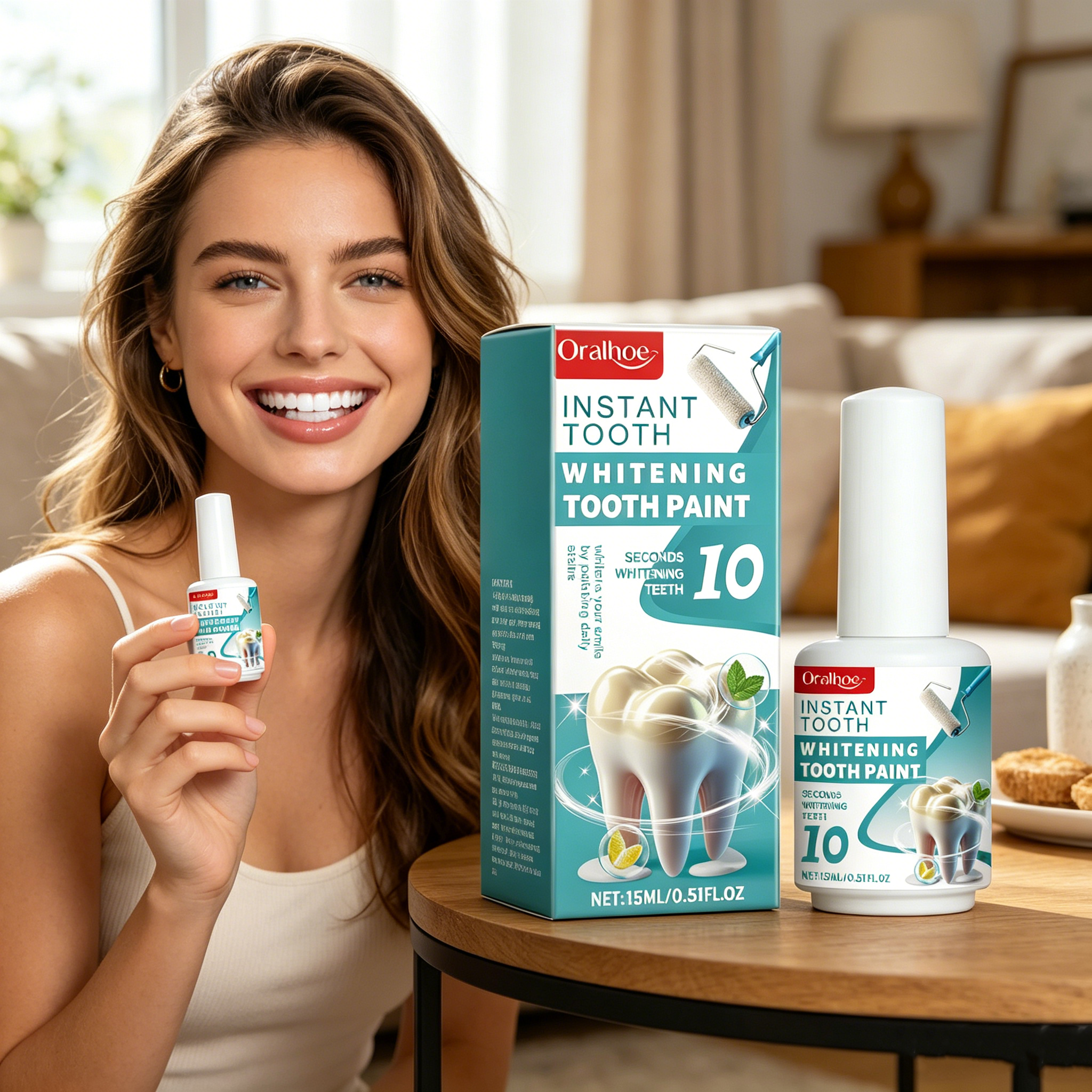 ORALHOE Instant White Tooth Pa – Teeth Paint Whitening recenzja i cena