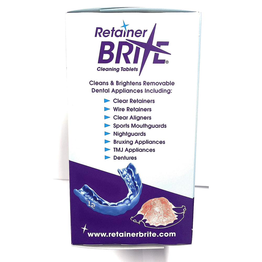 Retainer Brite Cleaning Tablet – Teeth Whitening Opalescence recenzja i cena