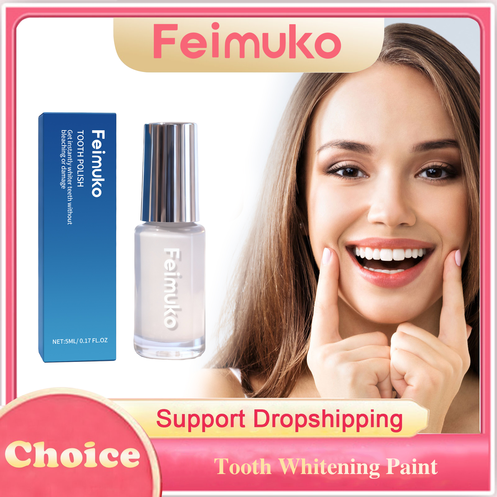5ml Tooth Whitening Paint Remo – Teeth Paint Whitening recenzja i cena