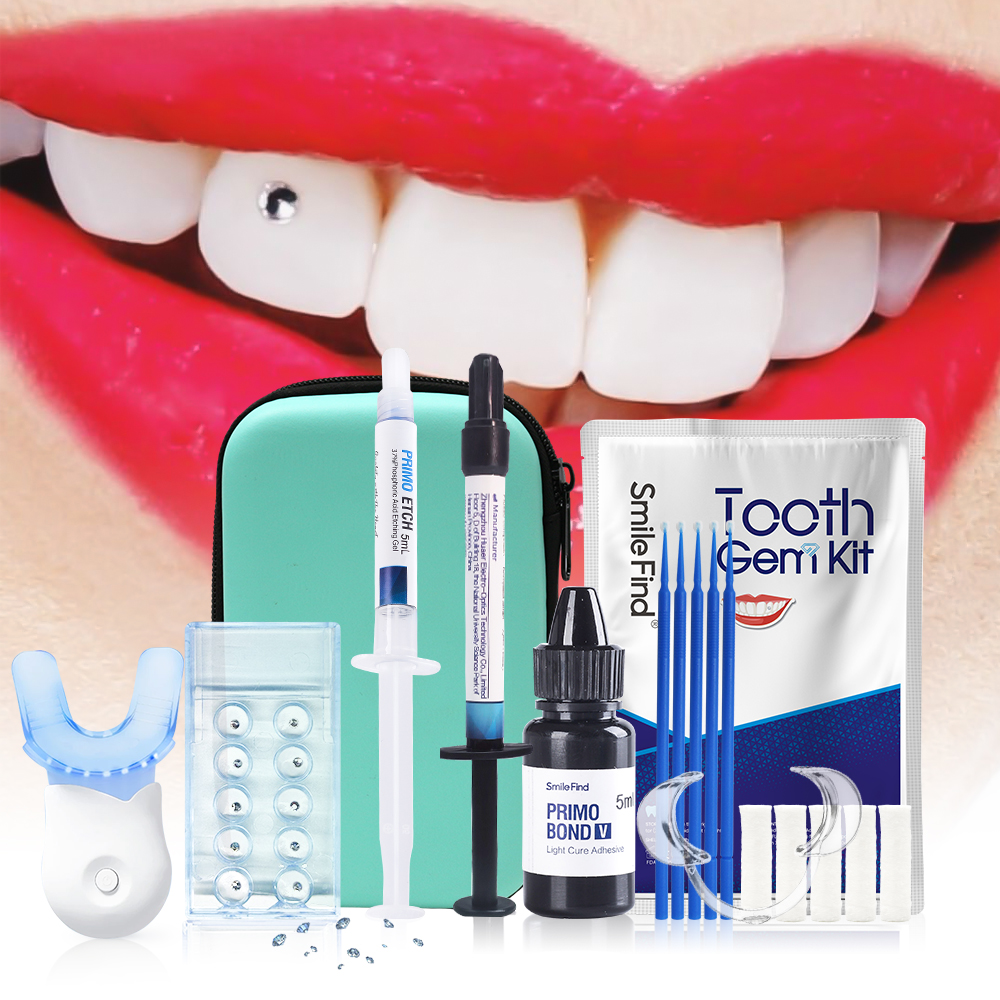 Tooth Gem Set Glue Kit with UV – Tooth Gem Kit recenzja i cena