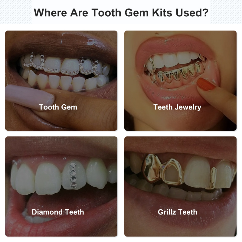 Tooth Gem Set Glue Kit with UV – Tooth Gem Kit recenzja i cena