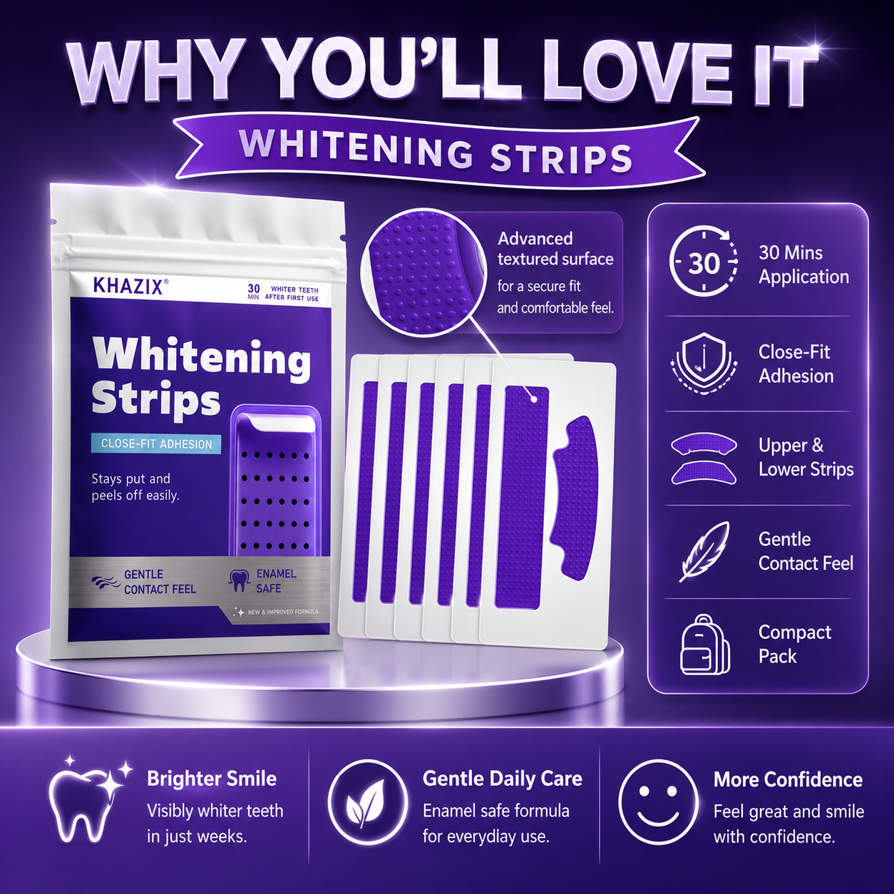 7PCS Teeth Whitening Strips fo – Teeth Whitening Strips Crest recenzja i cena
