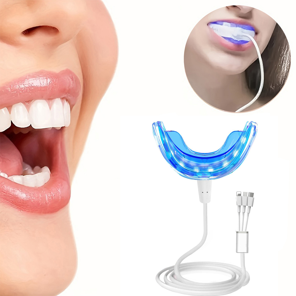 Portable Teeth Whitening Lamp  – Teeth Whitening Mouthwash recenzja i cena