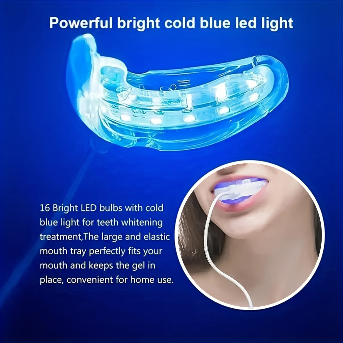 Portable Teeth Whitening Lamp  – Teeth Whitening Mouthwash recenzja i cena