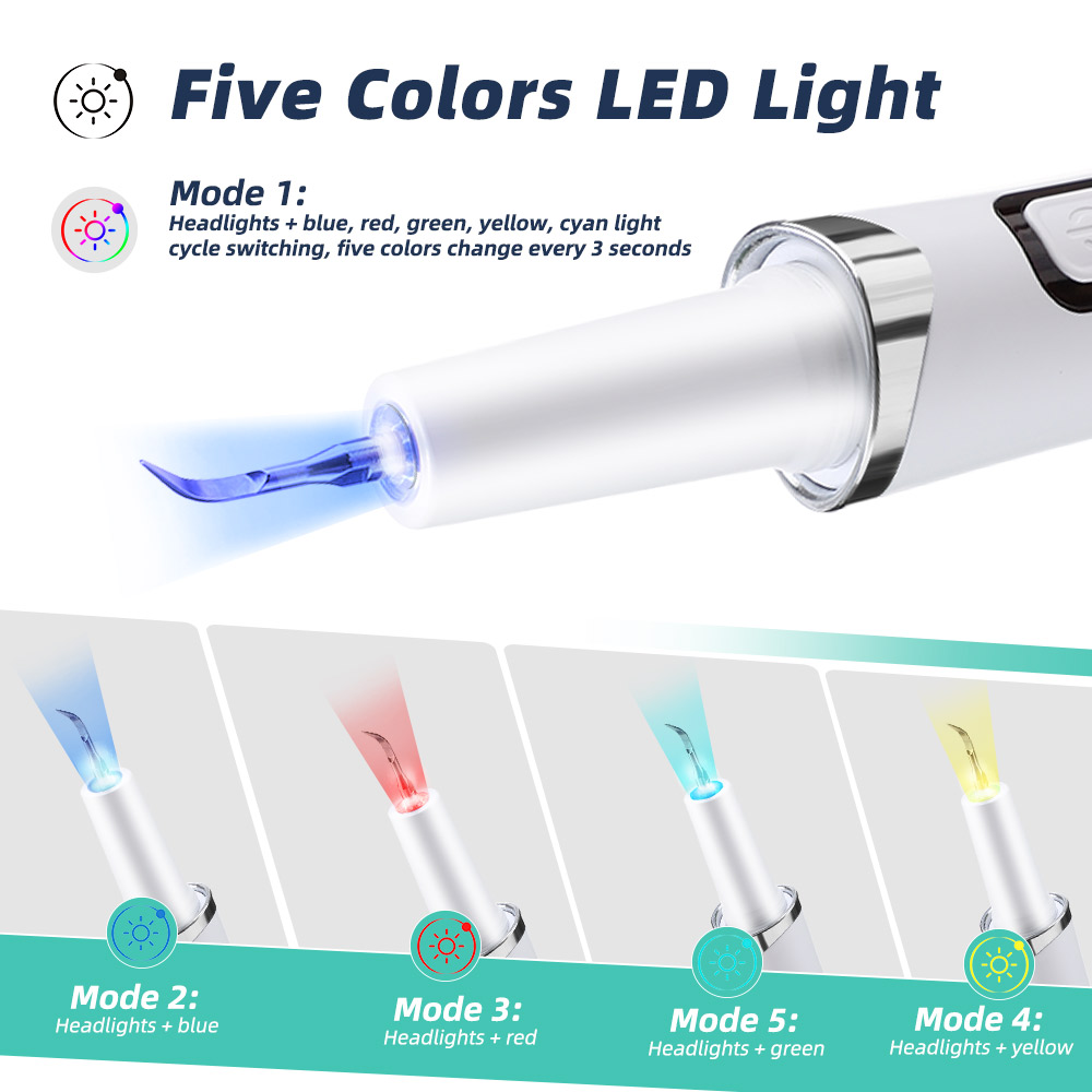 5 LED Light Ultrasonic Tooth C – Teeth Whitening Mouthwash recenzja i cena