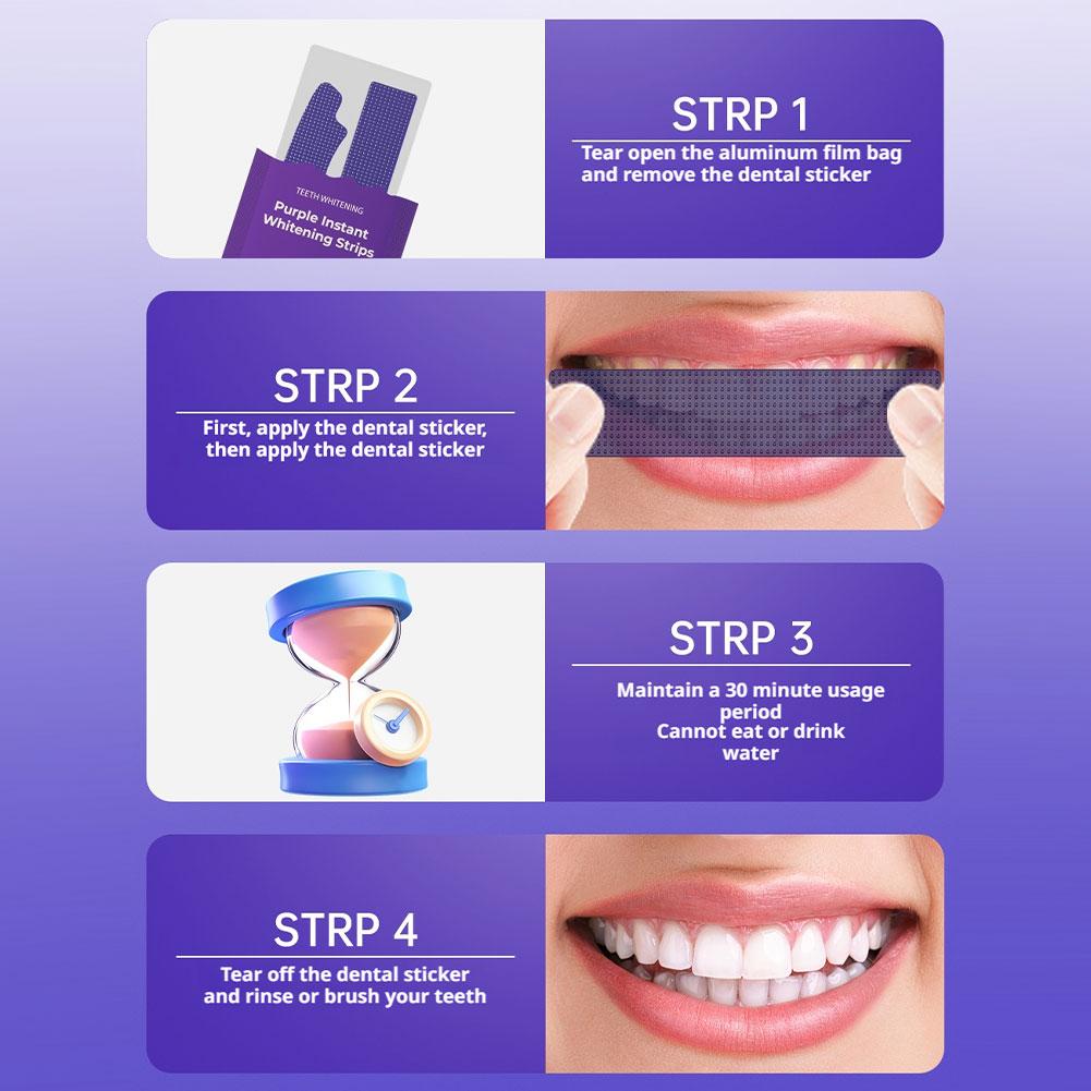 V34 Teeth Whitening Strips - E – Teeth Whitening Levels recenzja i cena