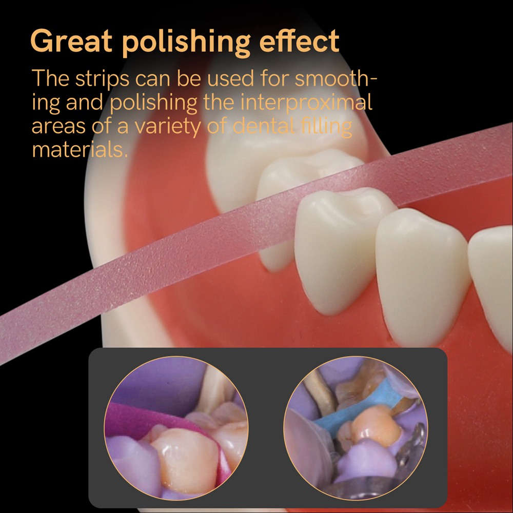 1PC Dental Polishing Strip Rol – Teeth Whitening Strips recenzja i cena
