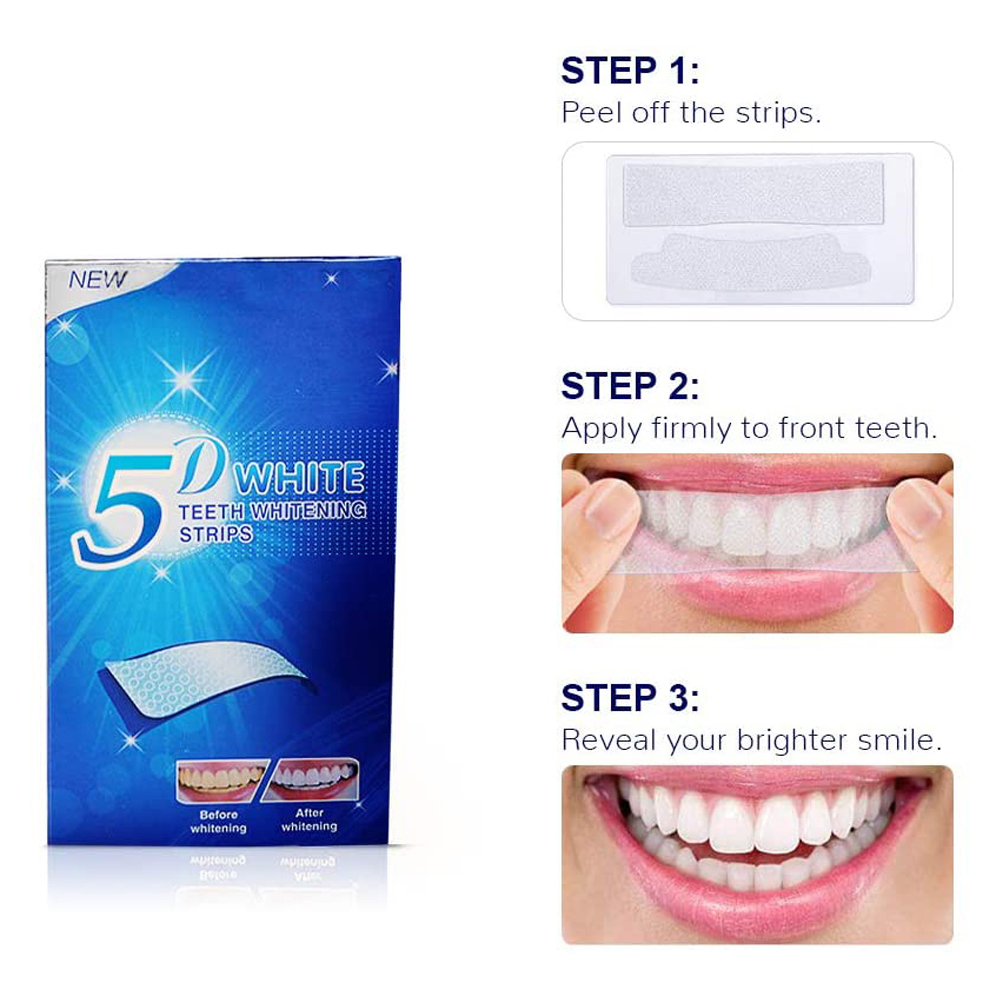 5D White Teeth Whitening Strip – Teeth Paint Whitening recenzja i cena