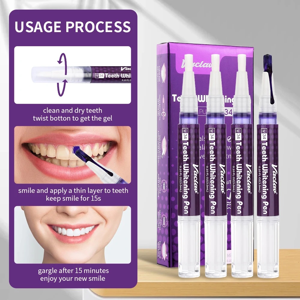 Vaclav V34 Purple teeth whiten – Teeth Paint Whitening recenzja i cena