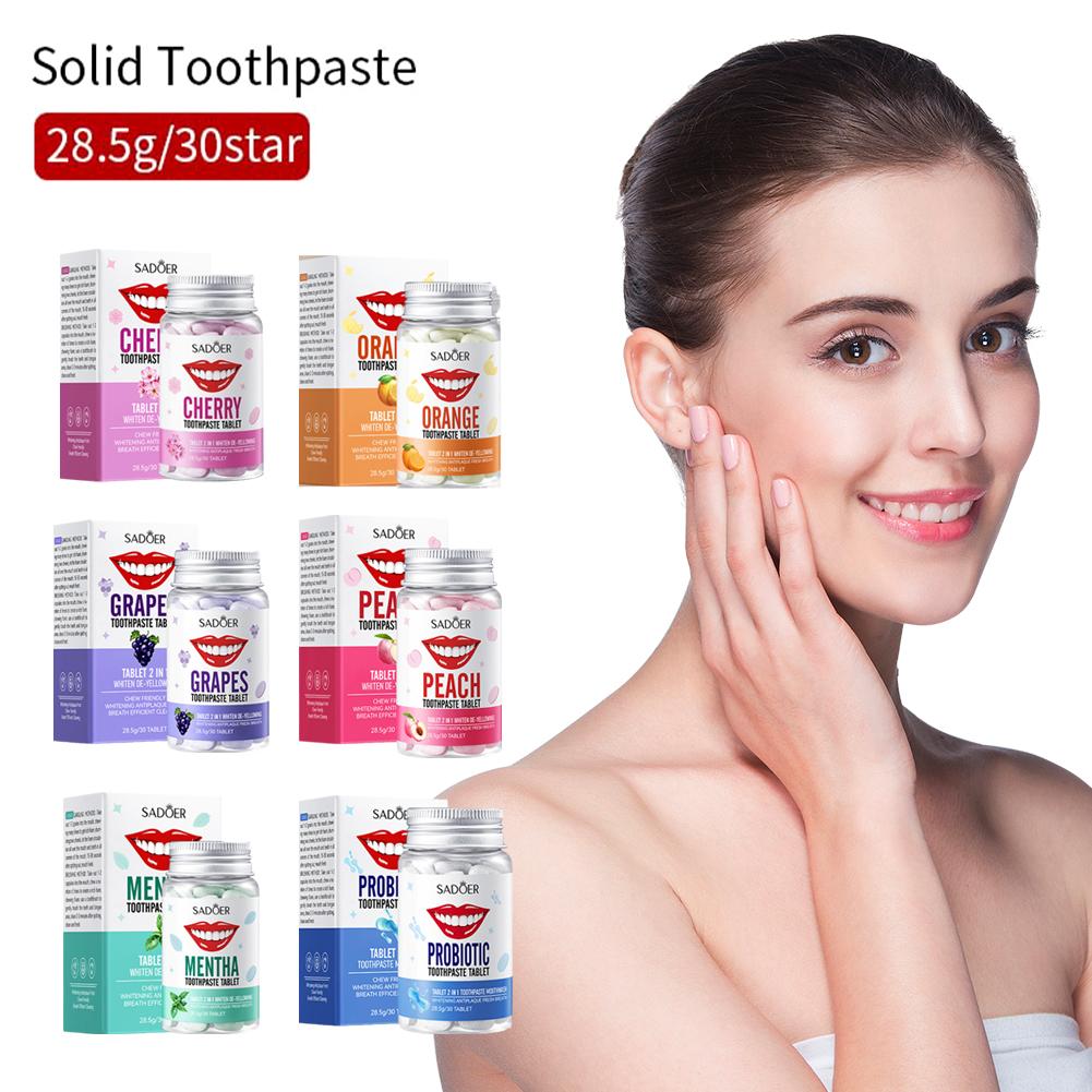Mint Solid Toothpaste Tablets  – Teeth Whitening Levels recenzja i cena